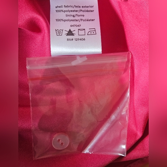 Venus Hot Pink Organza Halter Mini Dress- Size M NWOT - Picture 8 of 8